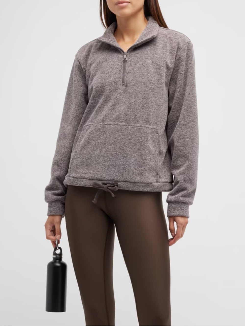 Beyond Yoga New Terrain Pullover Raisin XS